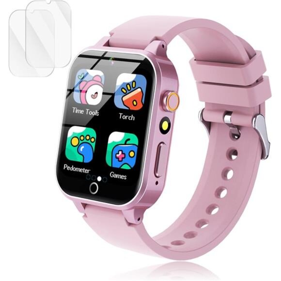 Kids Games Watch, with 26 Puzzle Games, Touch Screen, HD Camera, Alarm Clock, - Picture 1 of 7